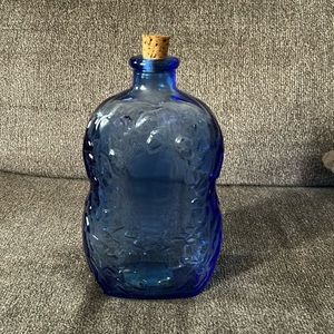 Decorative glass container